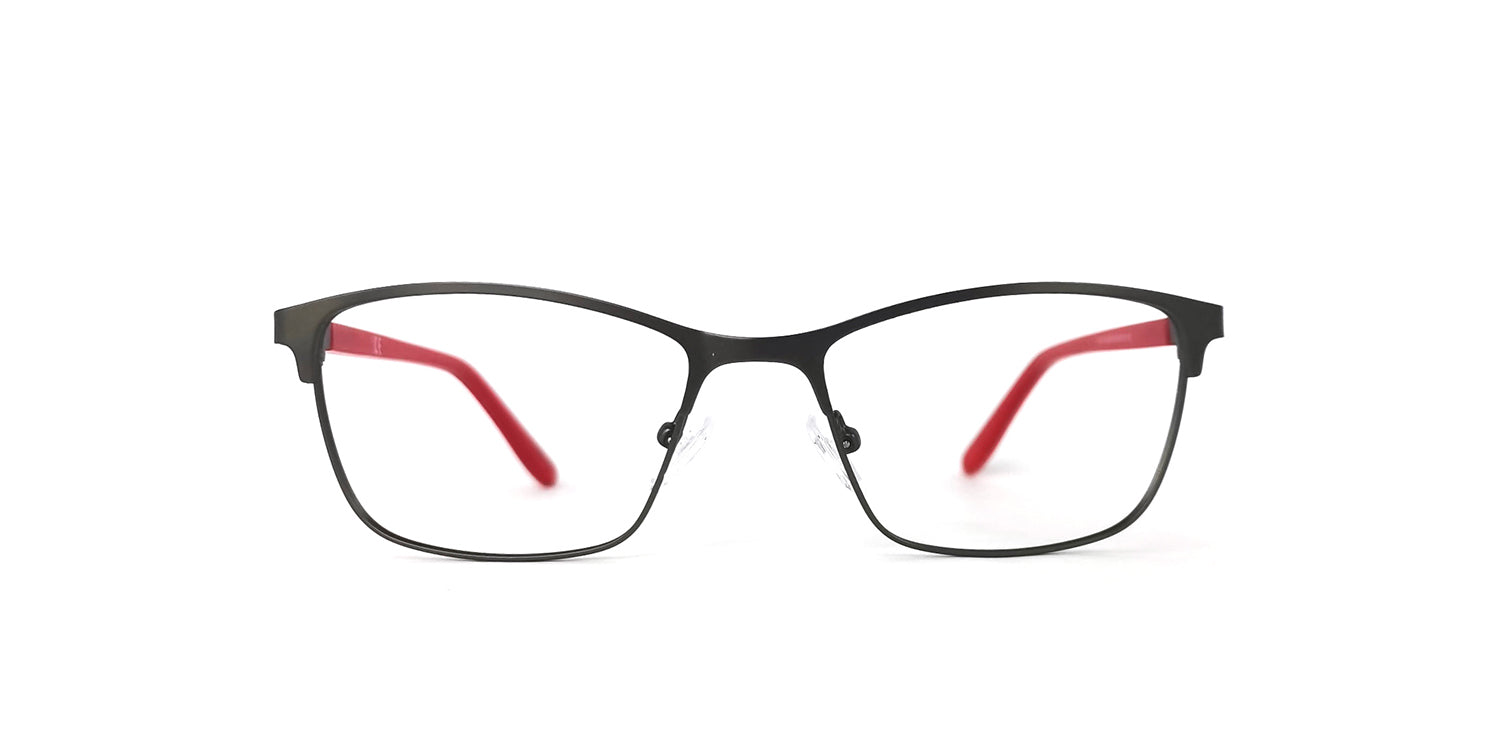 RA442-1 | Women | Matte Gray | Metal Glasses