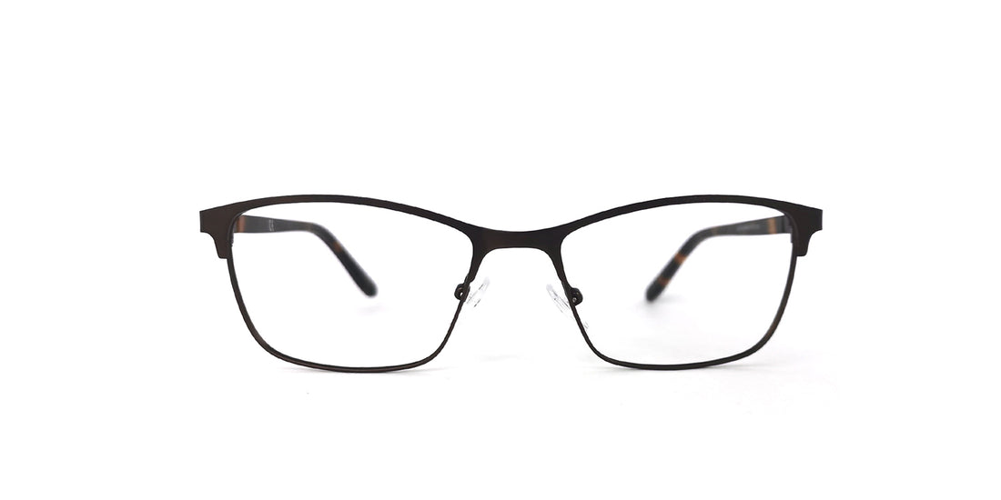 RA442-3 | Women | Matte Brown | Metal Glasses