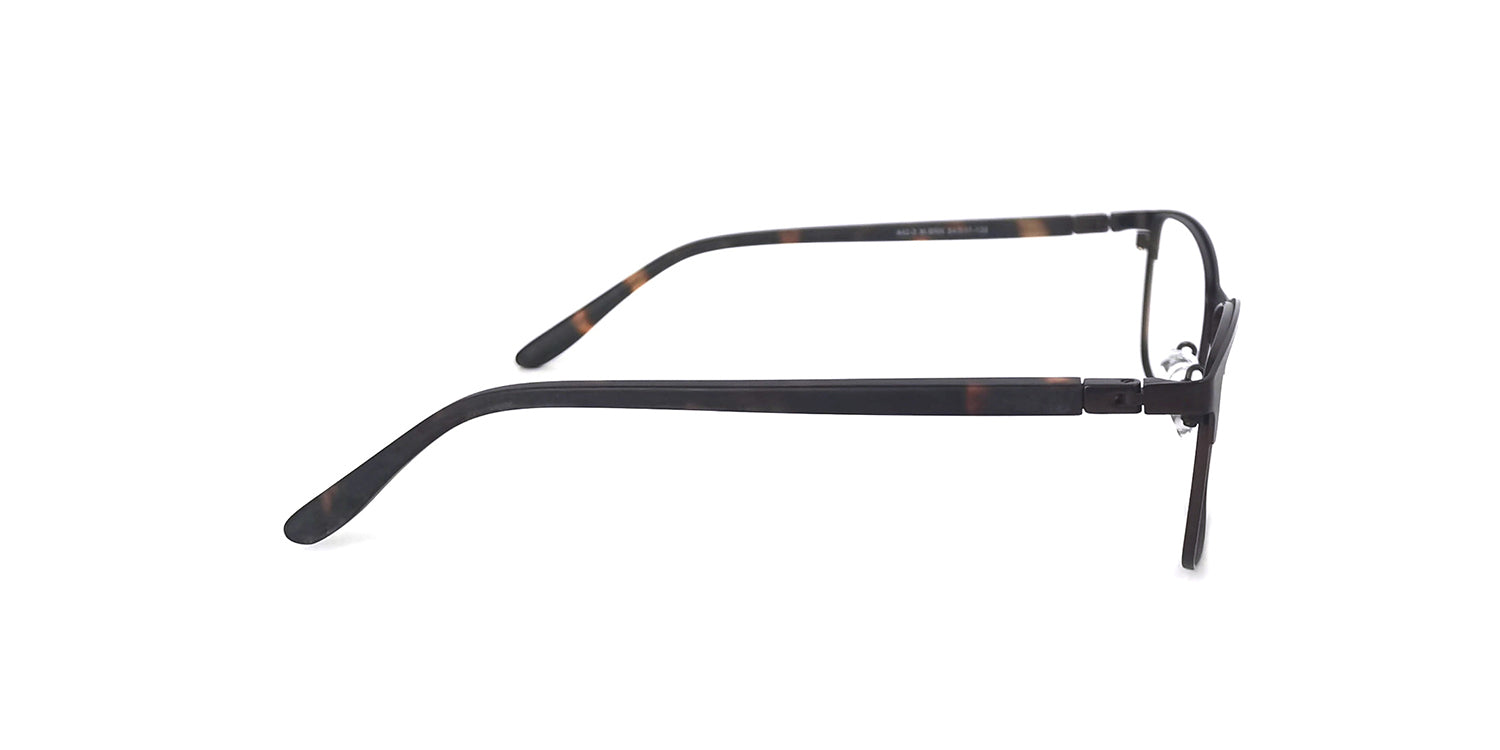 RA442-3 | Women | Matte Brown | Metal Glasses