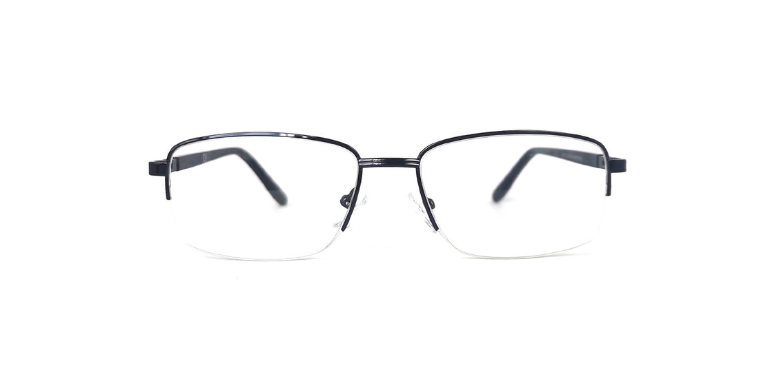 RA444-1 | Men | Shiny Blue | Metal Glasses