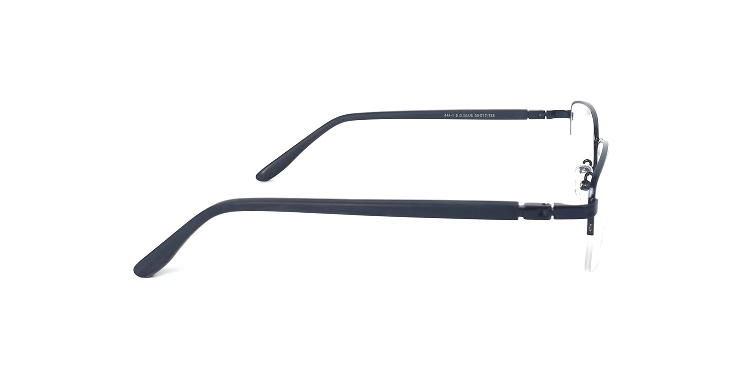 RA444-1 | Men | Shiny Blue | Metal Glasses