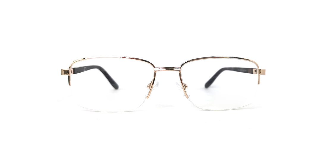 RA444-2 | Men | Shiny Gold | Metal Glasses