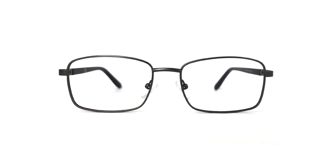 RA446-1 | Men | Matte Gray | Metal Glasses