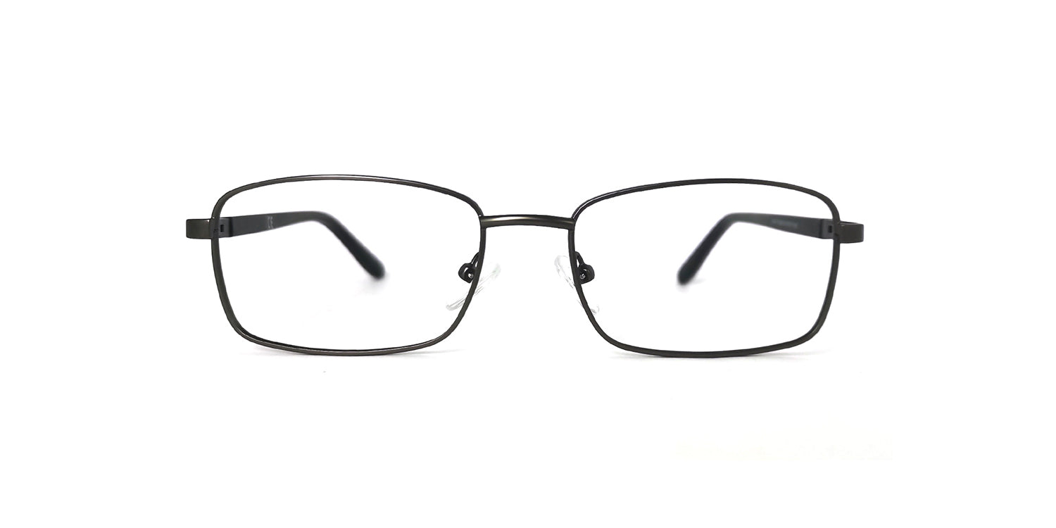 RA446-1 | Men | Matte Gray | Metal Glasses