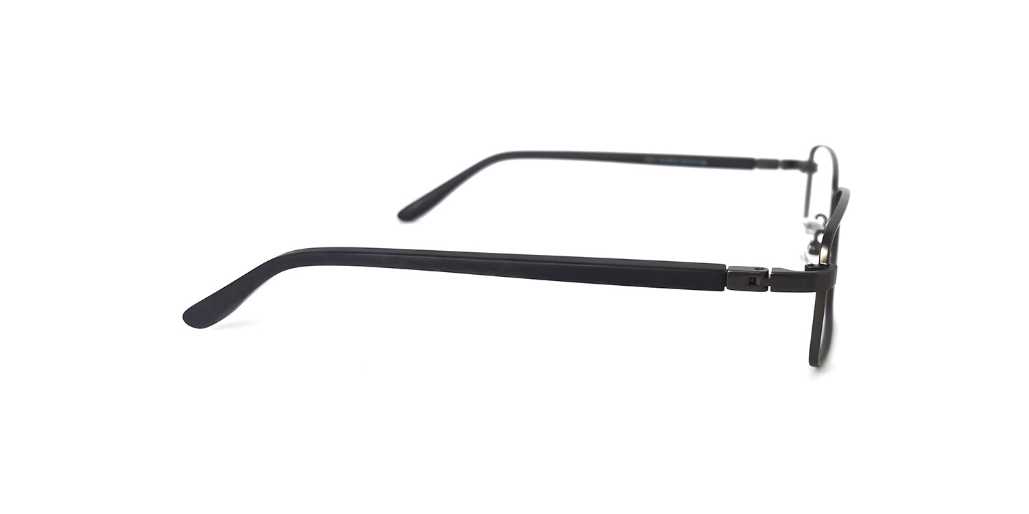 RA446-1 | Men | Matte Gray | Metal Glasses