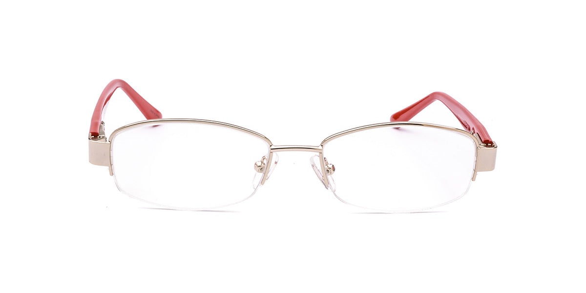 RA511-3 | Women | Shiny Gold | Metal Glasses