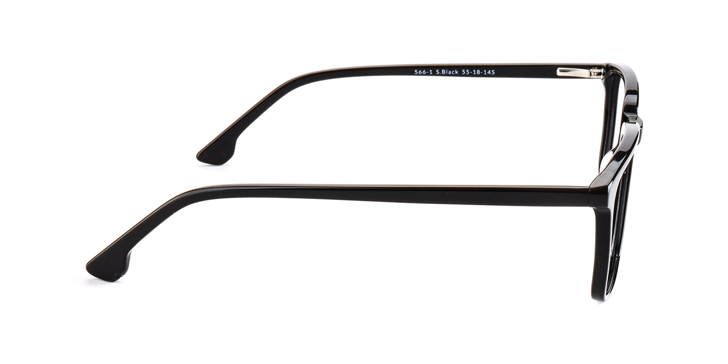 RA566-1 | Men | Shiny Black | CP Glasses