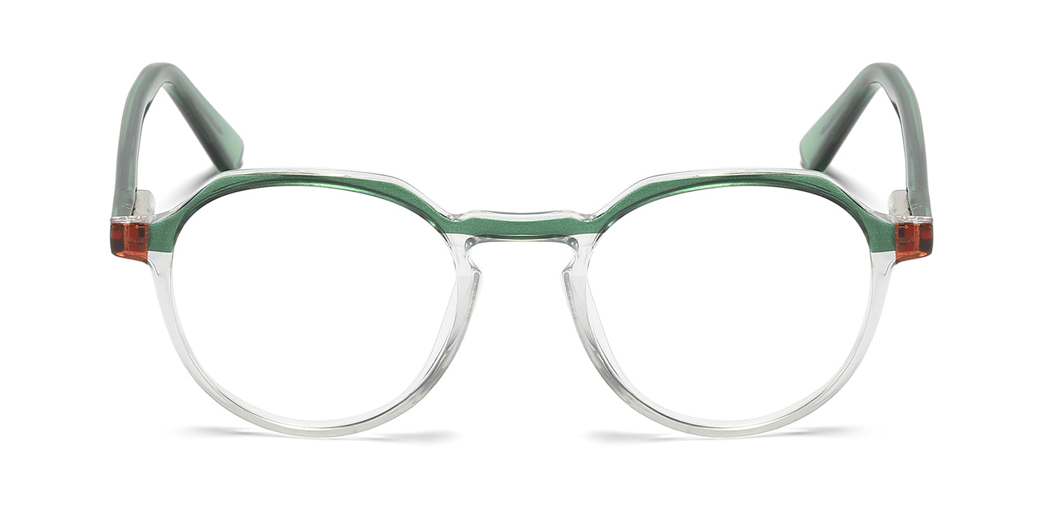 RA569-1 | Women | Shiny Green | TR-90 Glasses