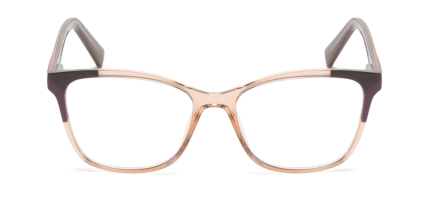 RA573-1 | Women | Shiny Brown | TR-90 Glasses