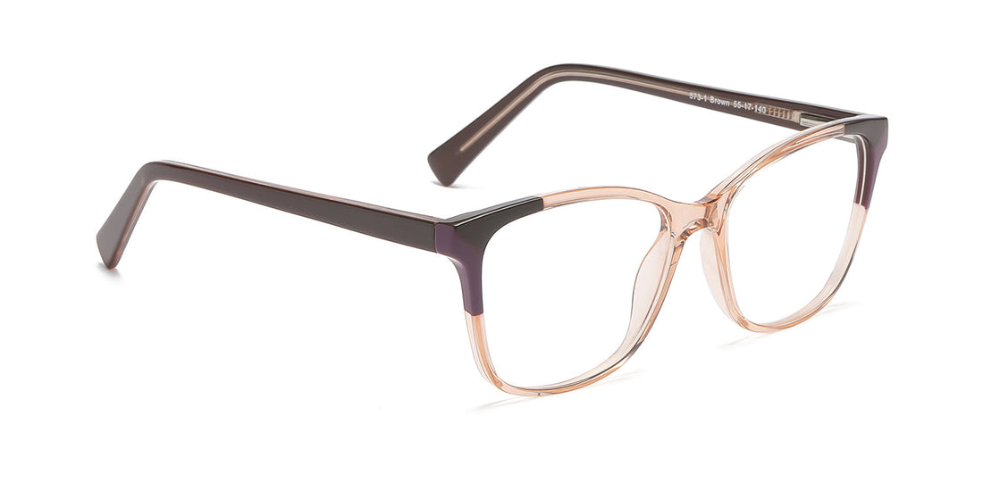 Women | Shiny Brown | TR-90 Glasses - RA573-1