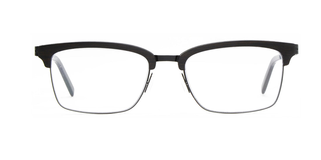 MX4701-1 | Unisex | Matte Black | Wood Glasses