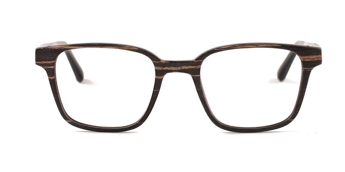 MX4710-3 | Men | Matte Black | Wood Glasses