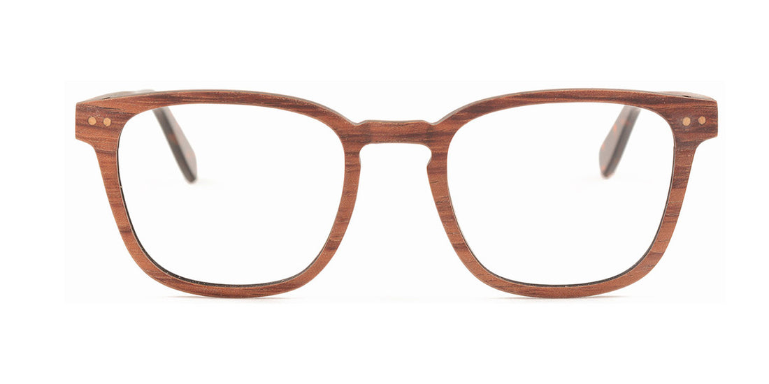 MX4711-2 | Men | Matte Rose | Wood Glasses