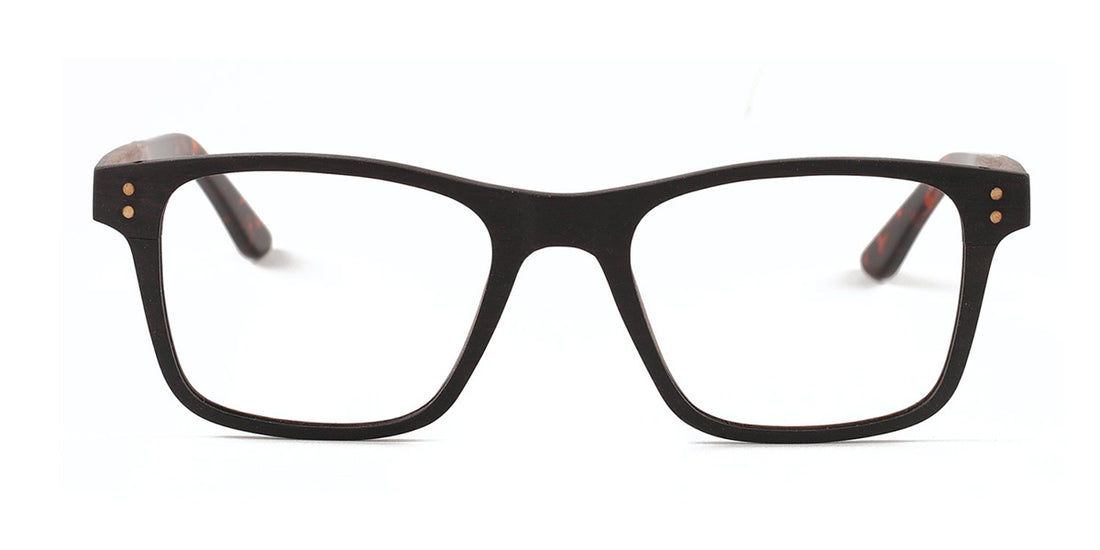 MX4712-1 | Men | Matte Black | Wood Glasses