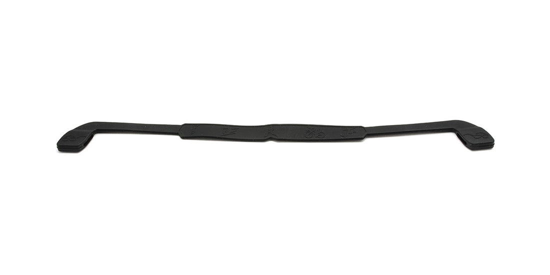 OPX-100-001 | Adults Rubber Eyeglass String | Black
