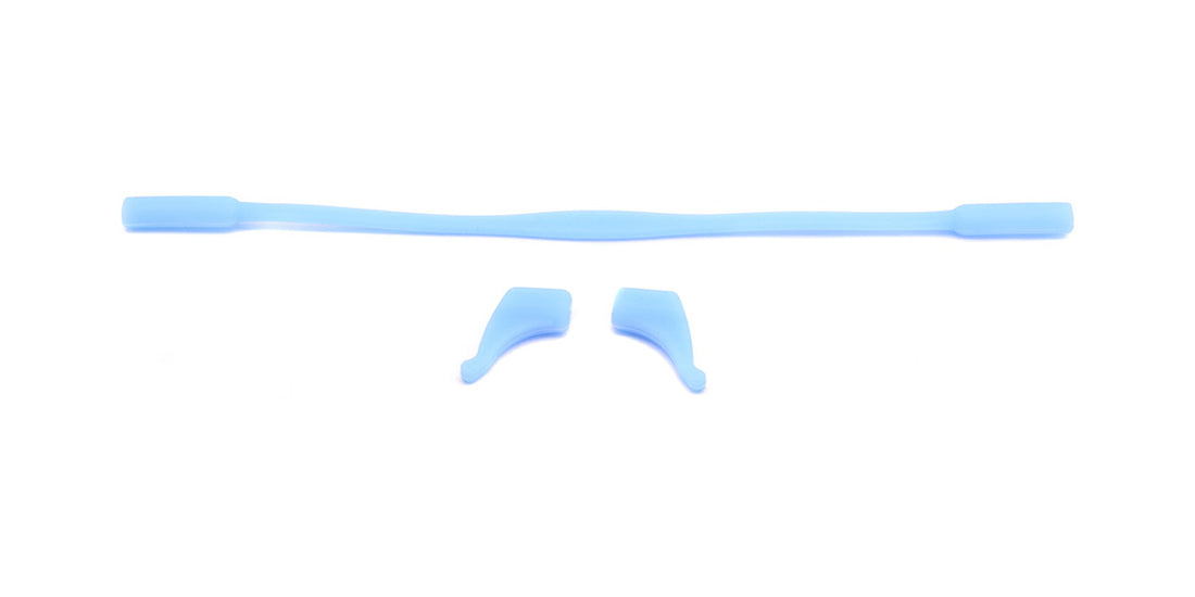 OPX-101-002 | Kids Rubber Eyeglass String Set | Blue