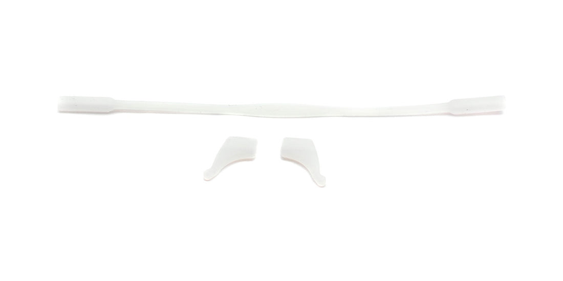 OPX-101-004 | Kids Rubber Eyeglass String Set | White