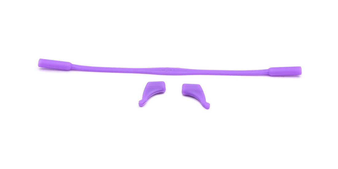OPX-101-010 | Kids Rubber Eyeglass String Set | Purple