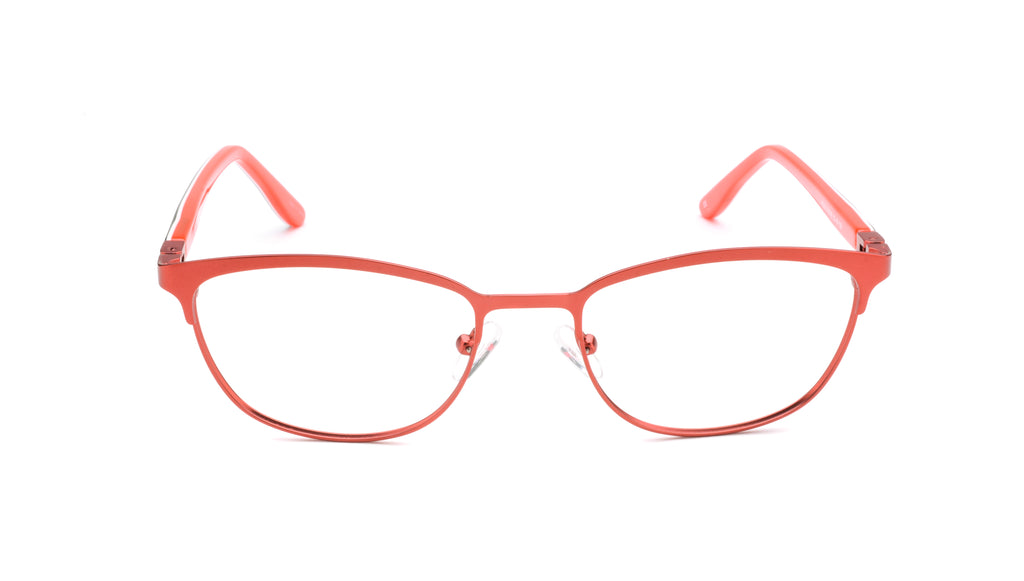 RA436-2 | Women | Matte Burgundy | Metal Glasses