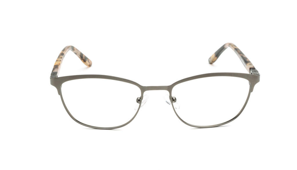 RA436-3 | Women | Matte Gun | Metal Glasses