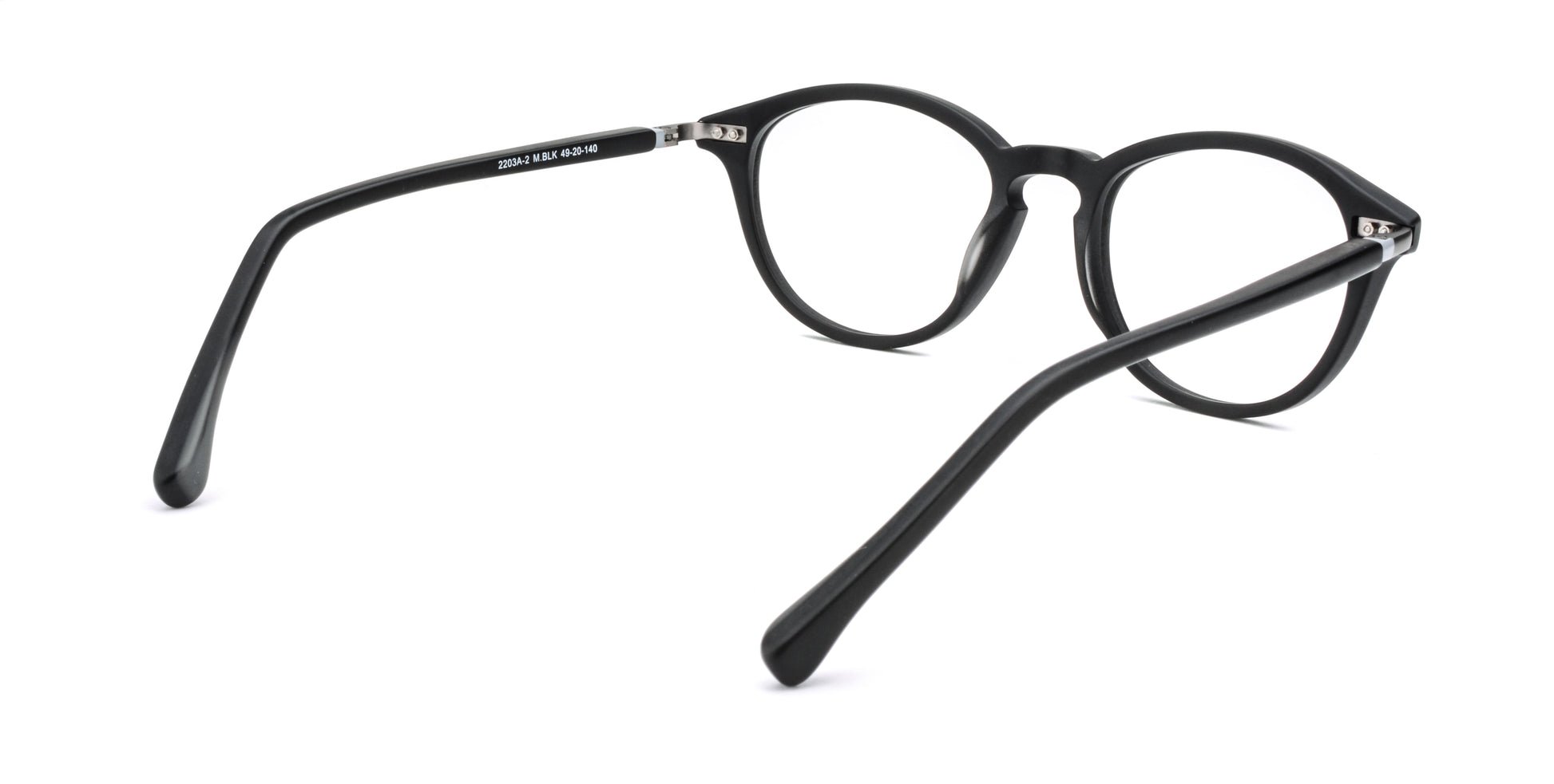 MX2203A-2 | Unisex | Matte Black | Acetate Glasses