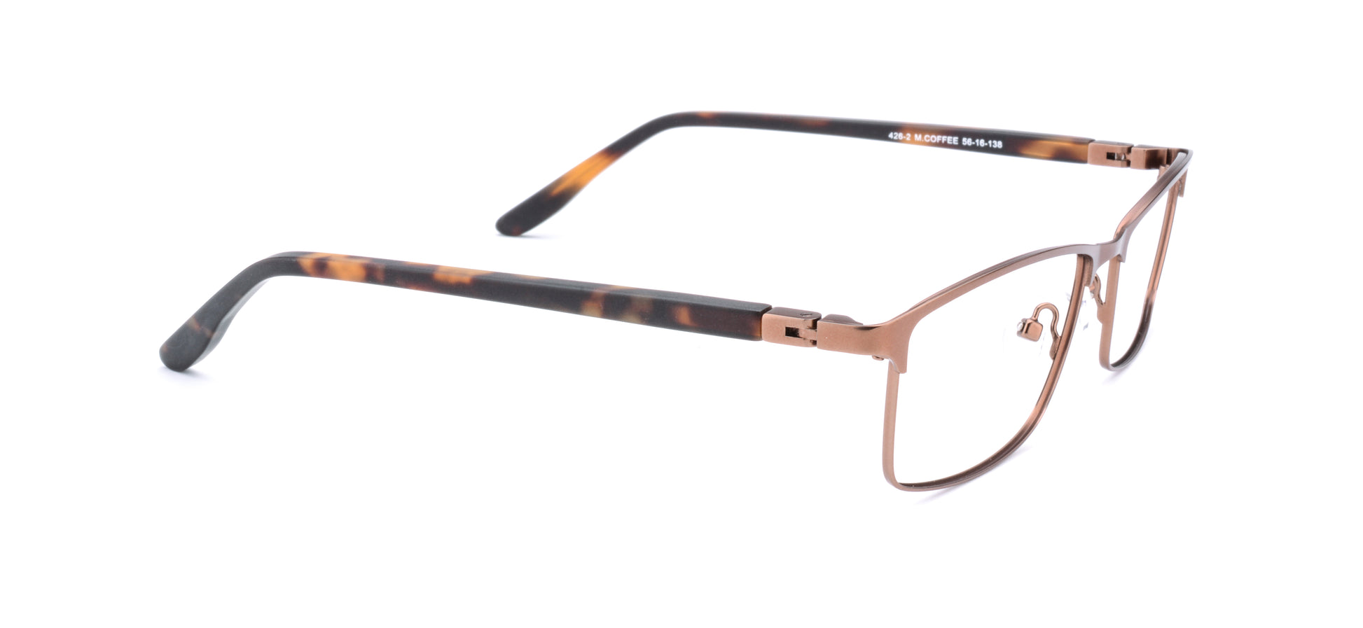 RA426-2 | Unisex | Matte Gun | Metal Glasses