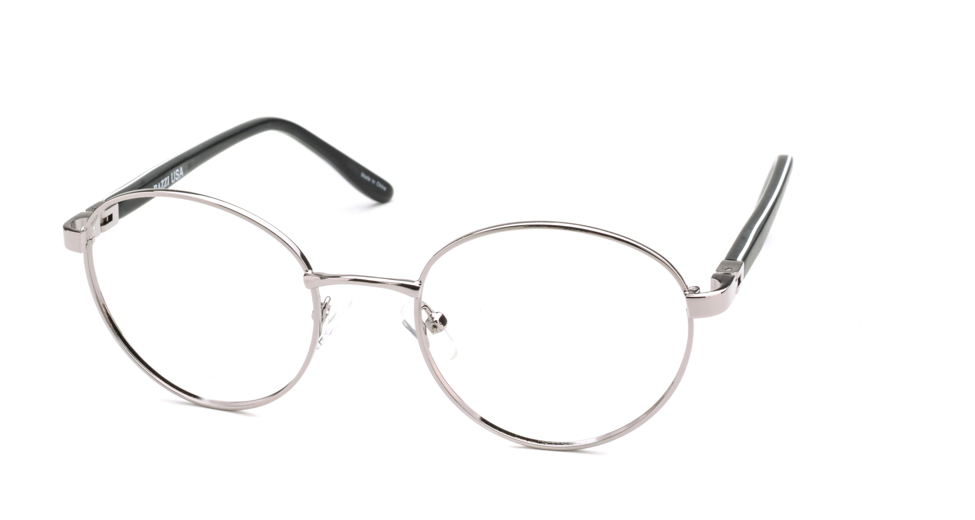 RA437-3 | Unisex | Shiny Gun | Metal Glasses