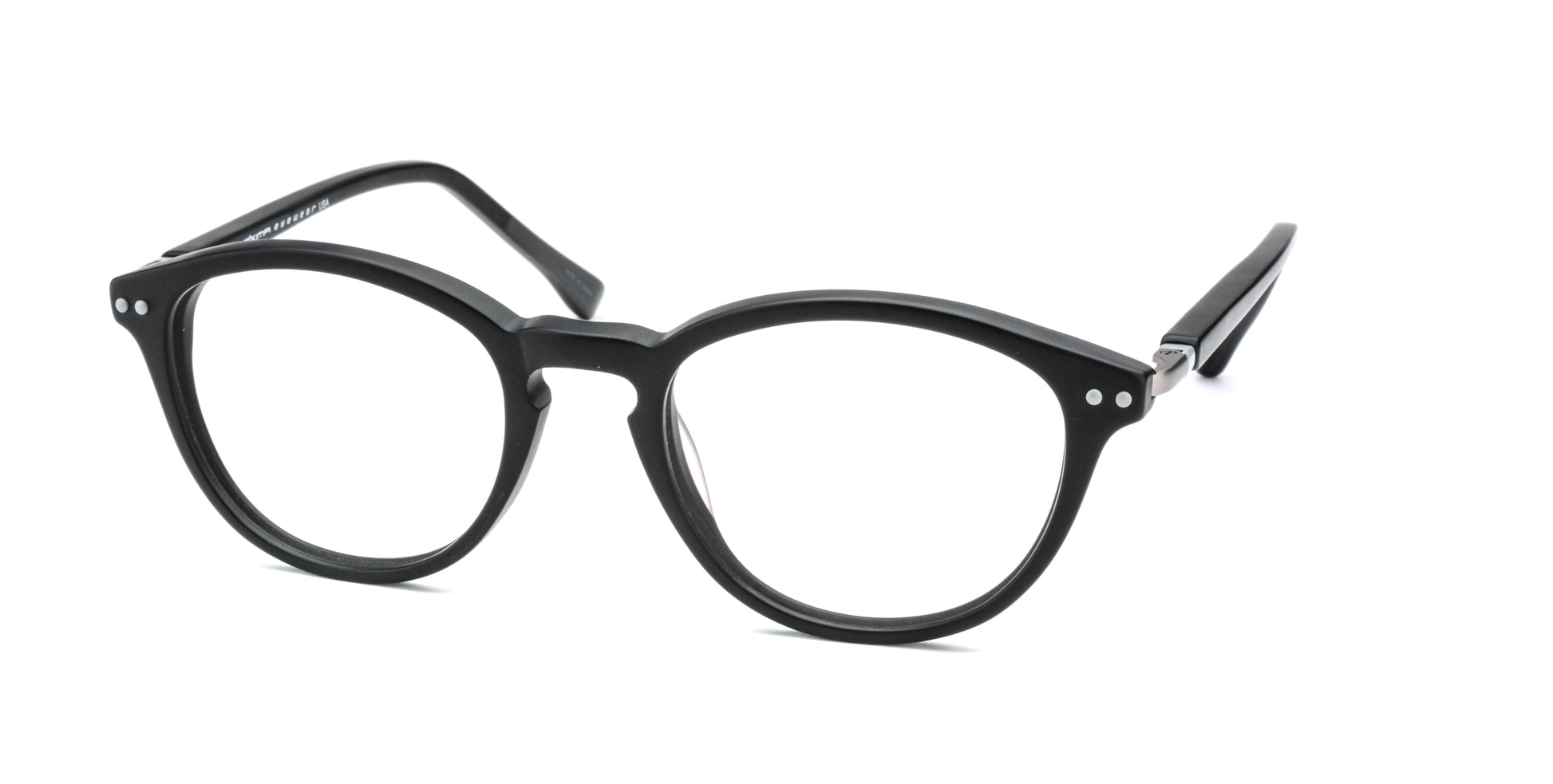 MX2203A-2 | Unisex | Matte Black | Acetate Glasses