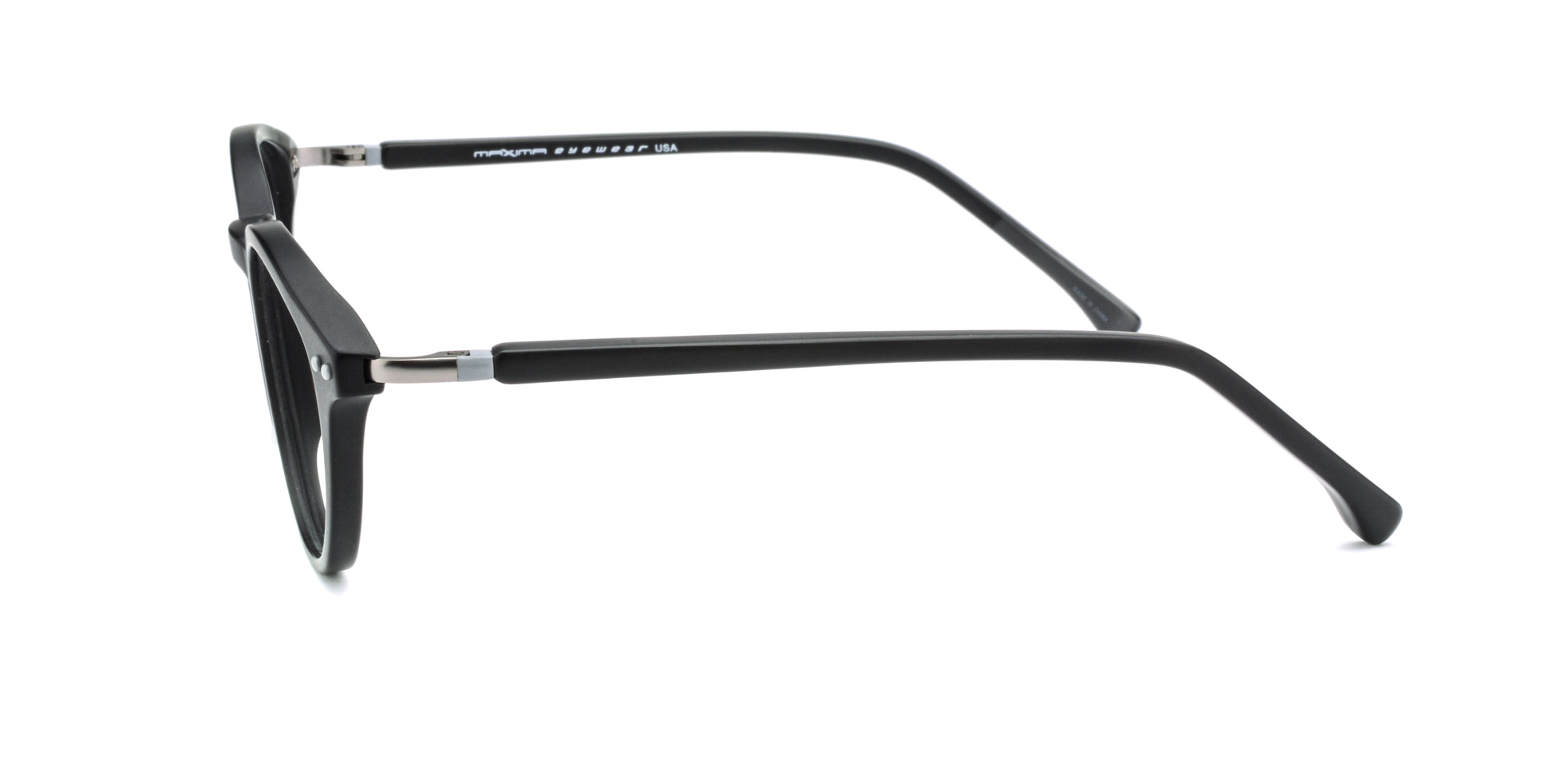 MX2203A-2 | Unisex | Matte Black | Acetate Glasses