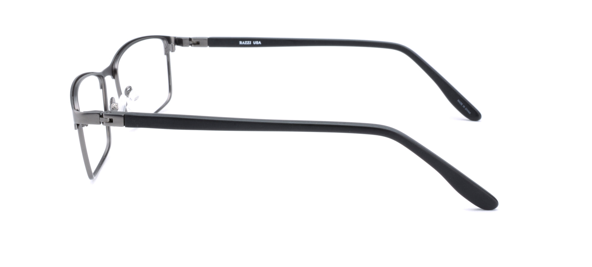 RA426-1 | Unisex | Matte Gun | Metal Glasses