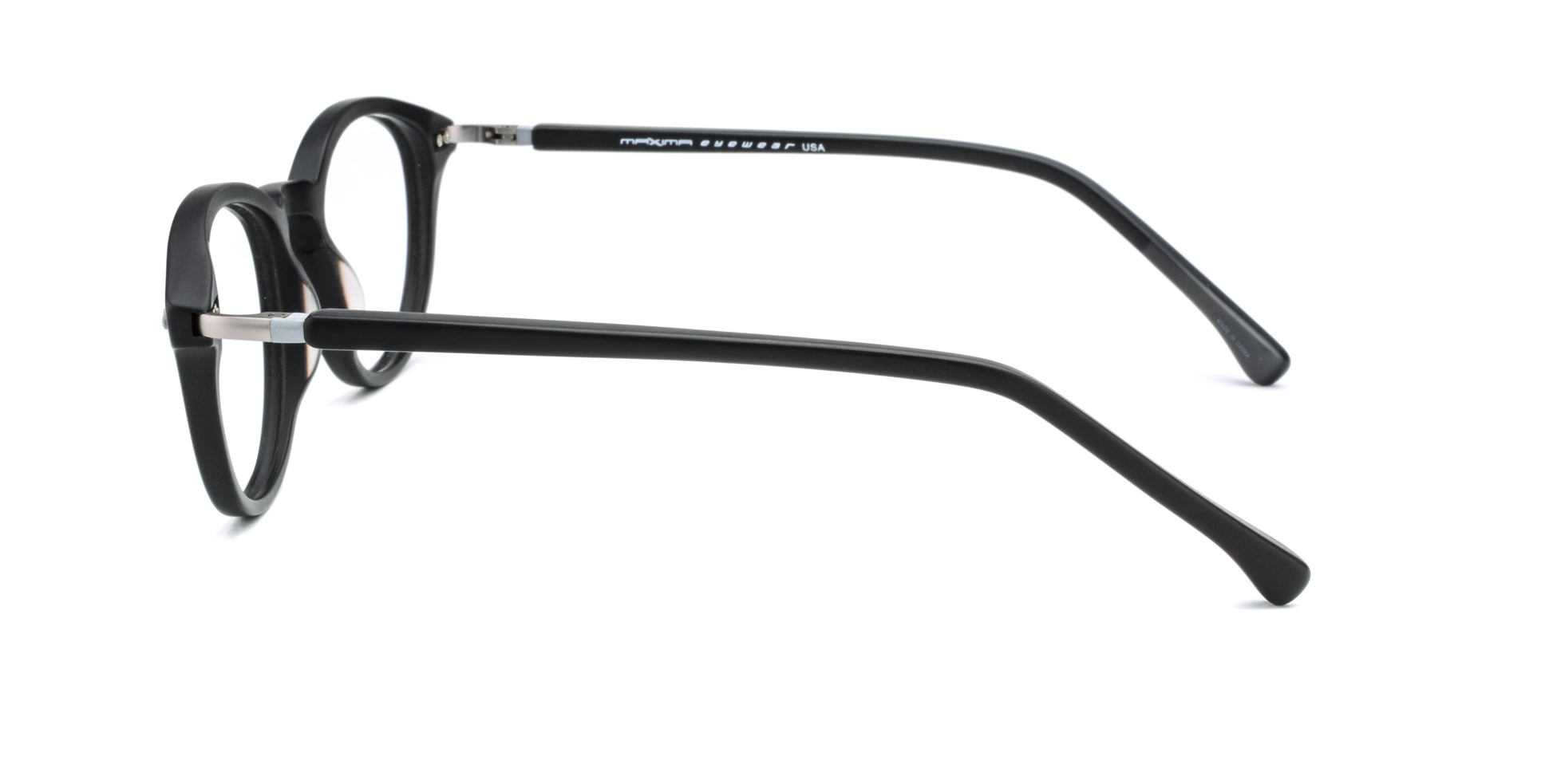 MX2203A-2 | Unisex | Matte Black | Acetate Glasses