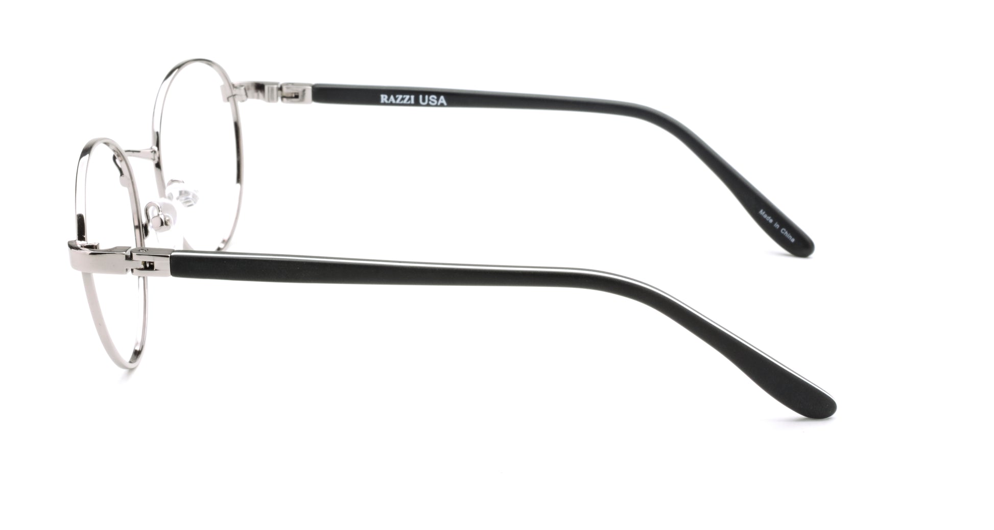 RA437-3 | Unisex | Shiny Gun | Metal Glasses