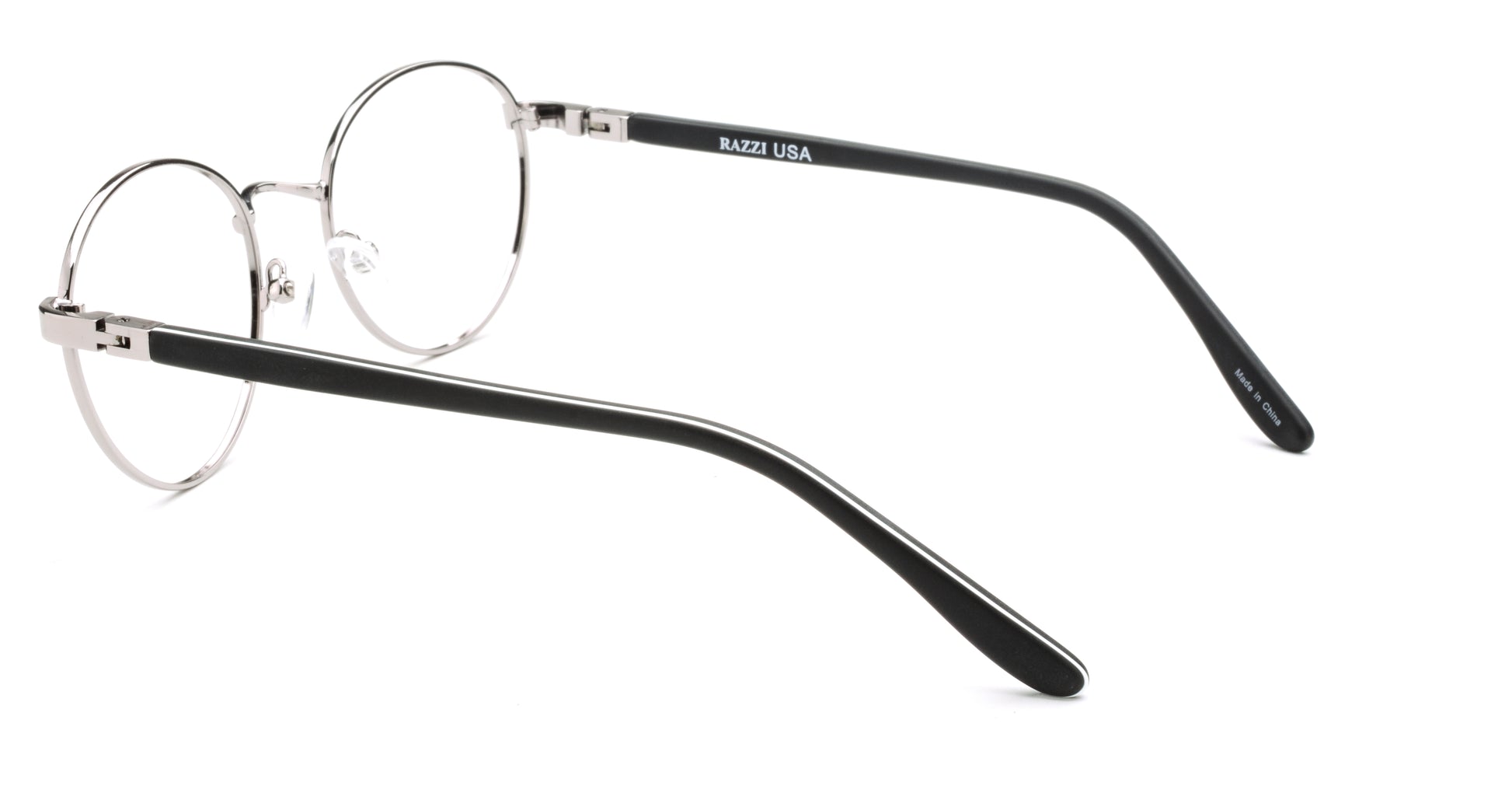 RA437-3 | Unisex | Shiny Gun | Metal Glasses