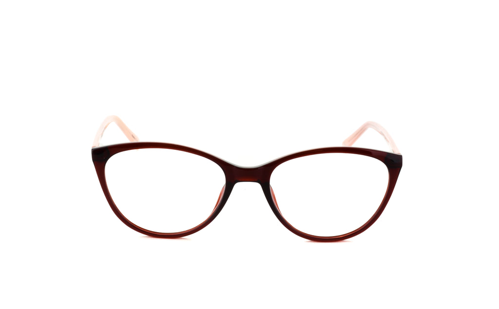 MX2251A-2 | Unisex | Shiny Red | Acetate Glasses