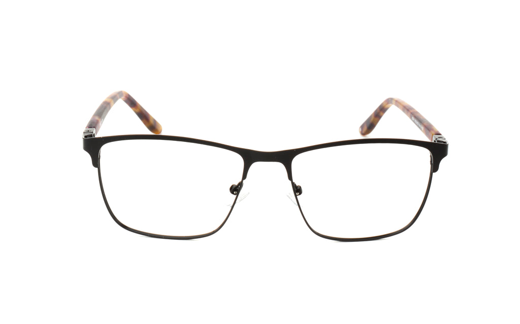 RA438-1 | Men | Matte Black | Metal Glasses