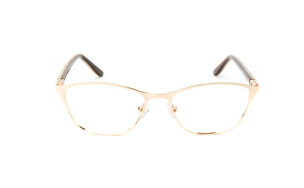 RA440-1 | Women | Shiny Gold | Metal Glasses