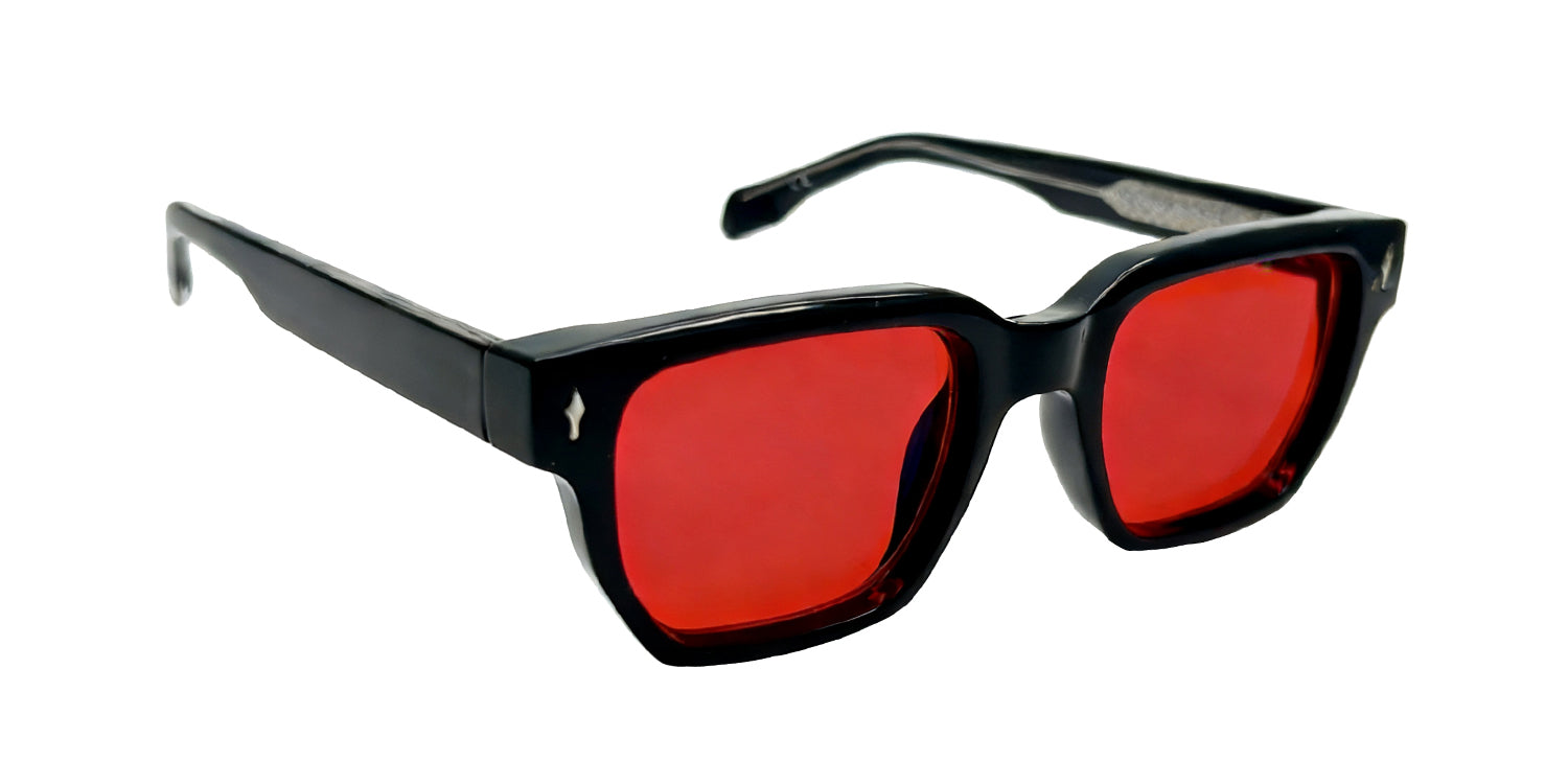 MX1049-2R | Sleep Glasses | Black | Acetate