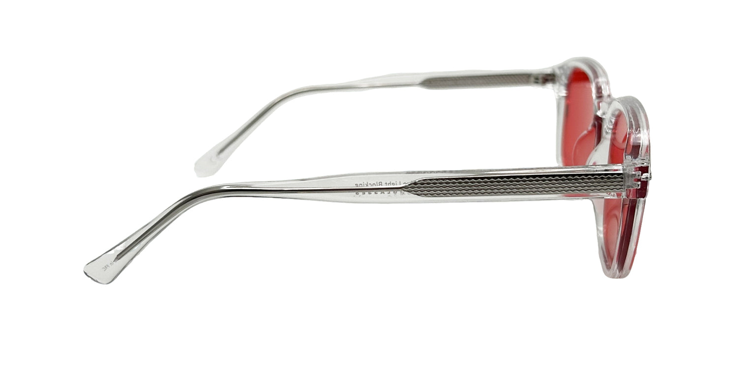 MX1051-2R | Sleep Glasses | Black | Acetate