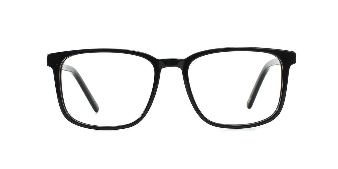 MX2023A-2 | Men | Shiny Black | Acetate Glasses