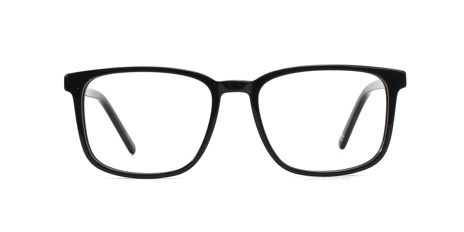 MX2023A-2 | Men | Shiny Black | Acetate Glasses