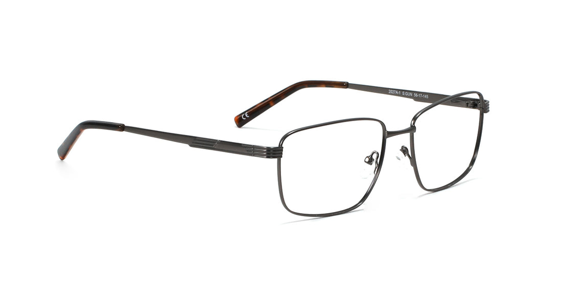 MX2027A-1 | Men | Matte Gun | Metal Glasses