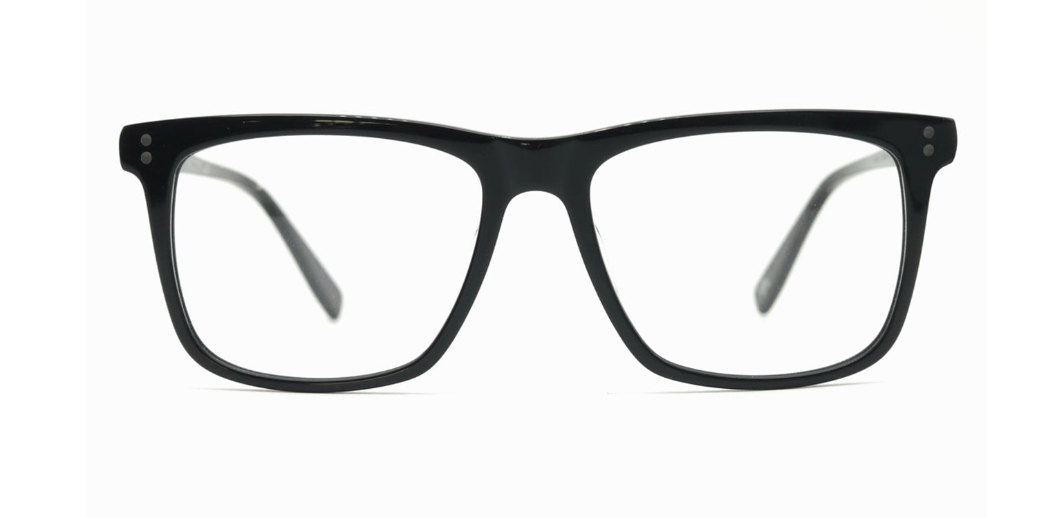 MX2034A-1 | Men | Shiny Black | Acetate Glasses