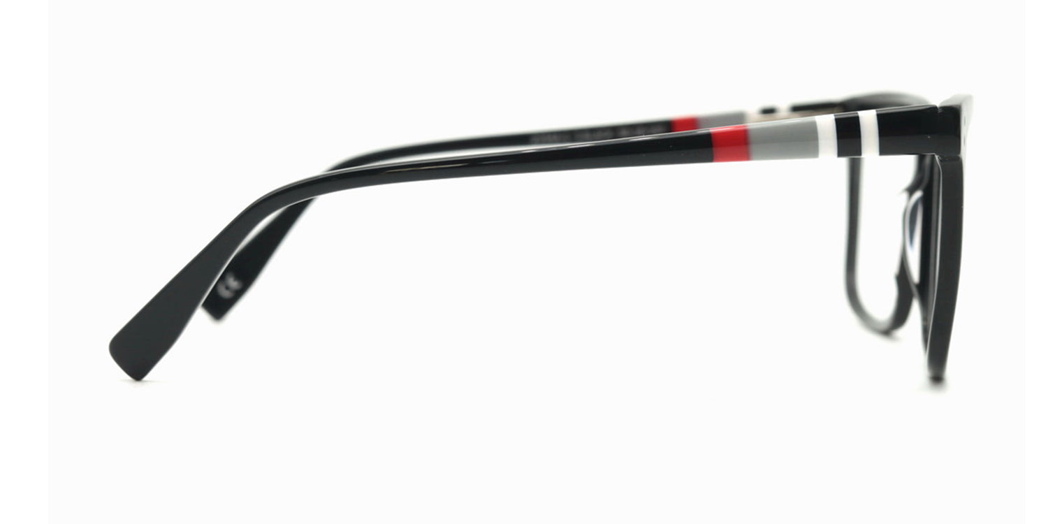 MX2034A-1 | Men | Shiny Black | Acetate Glasses