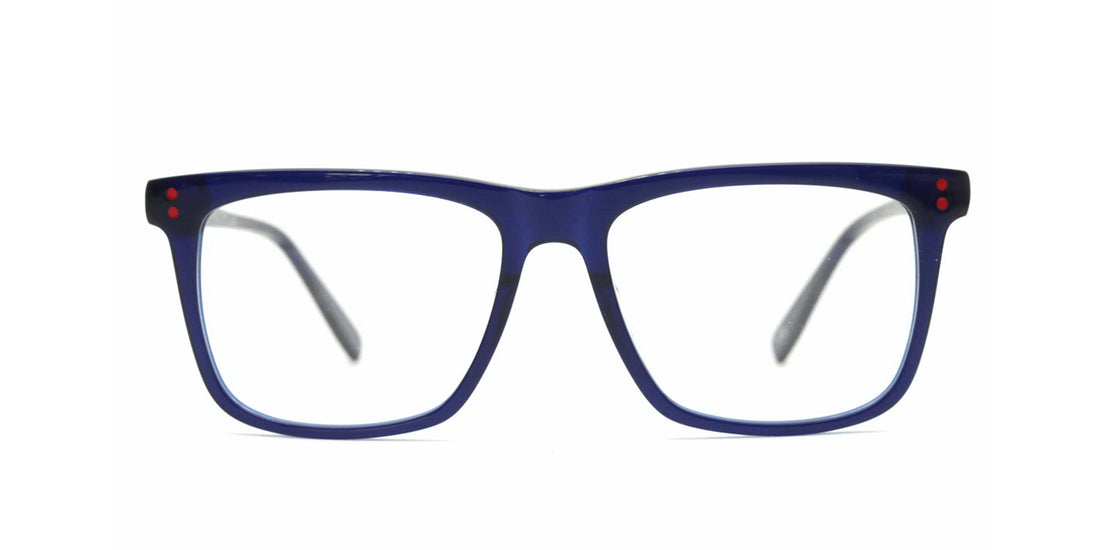 MX2034A-2 | Men | Shiny Blue | Acetate Glasses