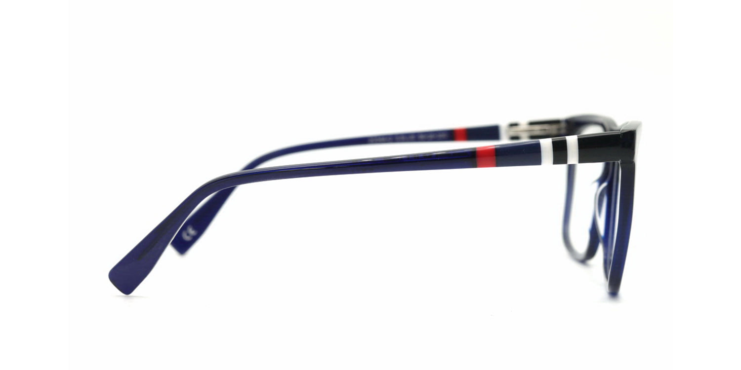 MX2034A-2 | Men | Shiny Blue | Acetate Glasses