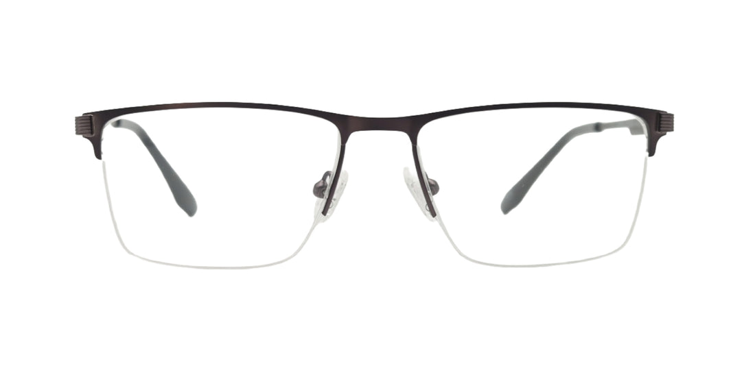 MX2045A-1 | Men | Matte Gun | Metal Glasses