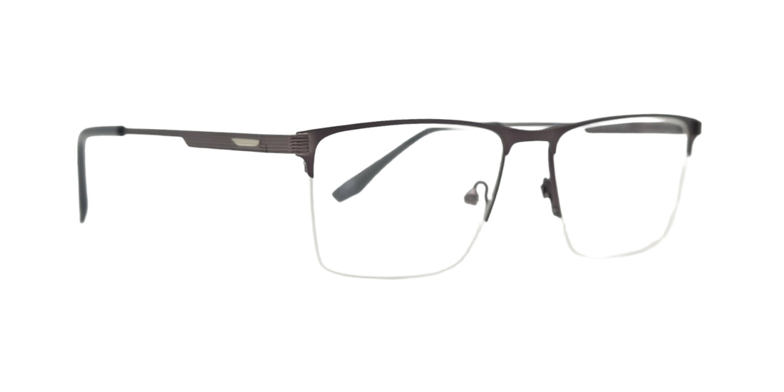 MX2045A-1 | Men | Matte Gun | Metal Glasses