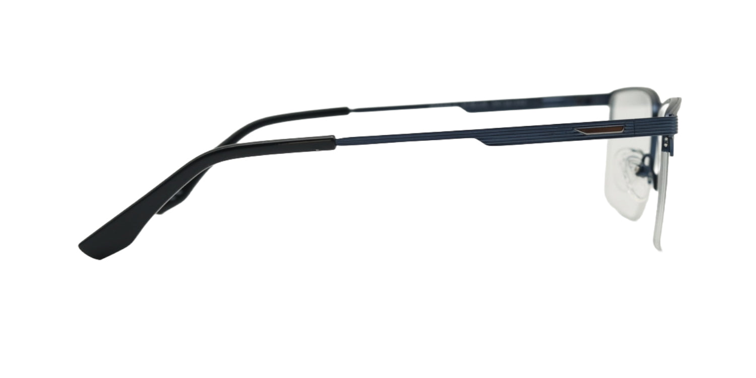 MX2045A-2 | Men | Matte Gun | Metal Glasses