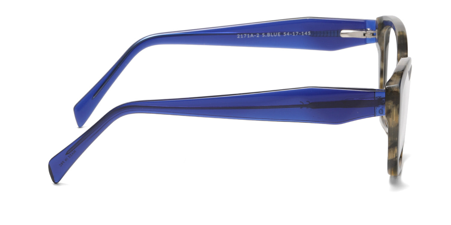 MX2171A-2 | Women | Shiny Blue | TR-90 Glasses