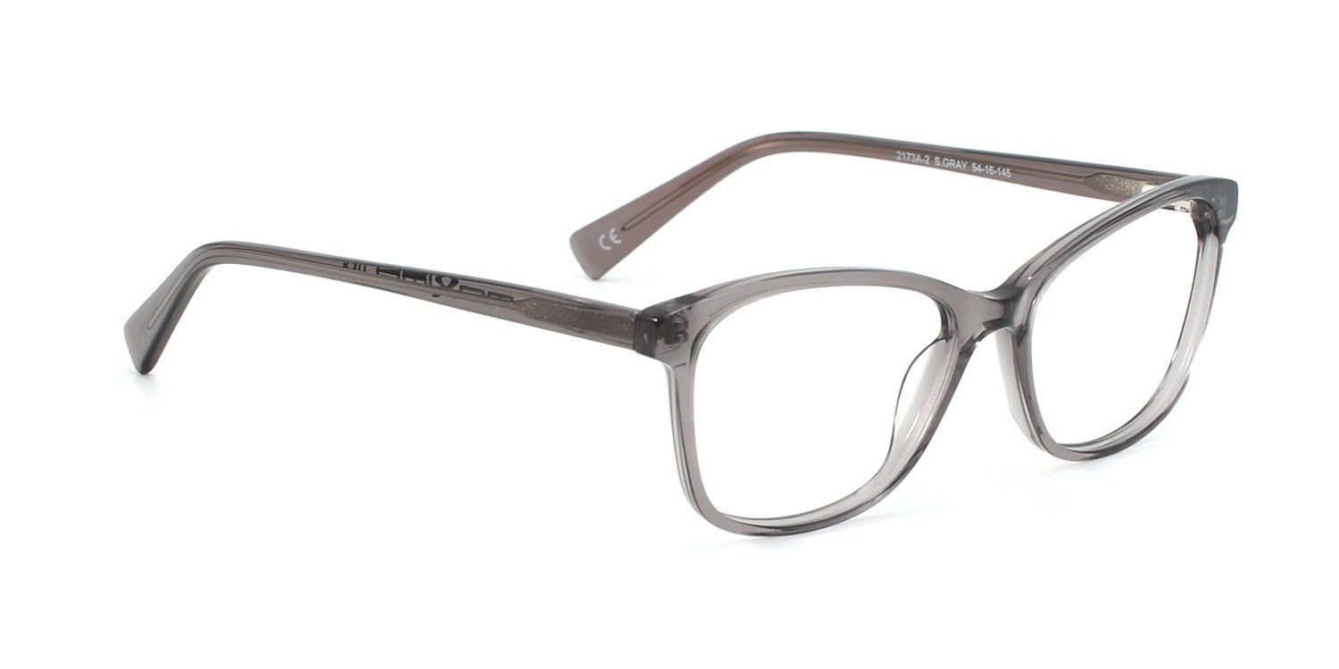 MX2173A-2 | Women | Shiny Gray| Acetate Glasses